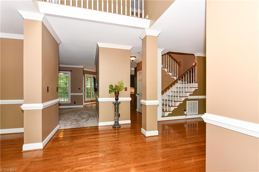8305 Case Ridge Drive Oak Ridge, NC 27310 - Photo 10 of 48 View from the foyer.