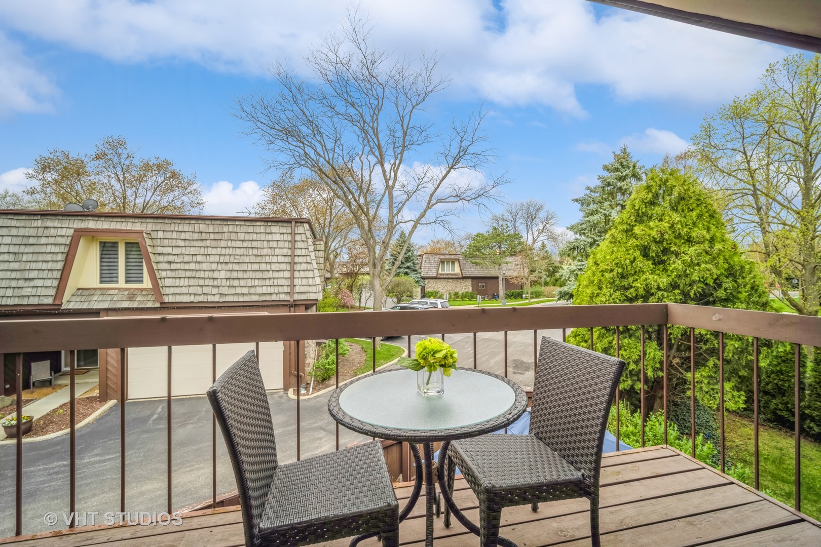 1557 Winnetka Road Glenview, IL 60025 - Photo 17 of 21 a view of a two chairs in the roof deck