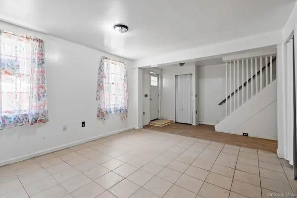 a view of an empty room with window