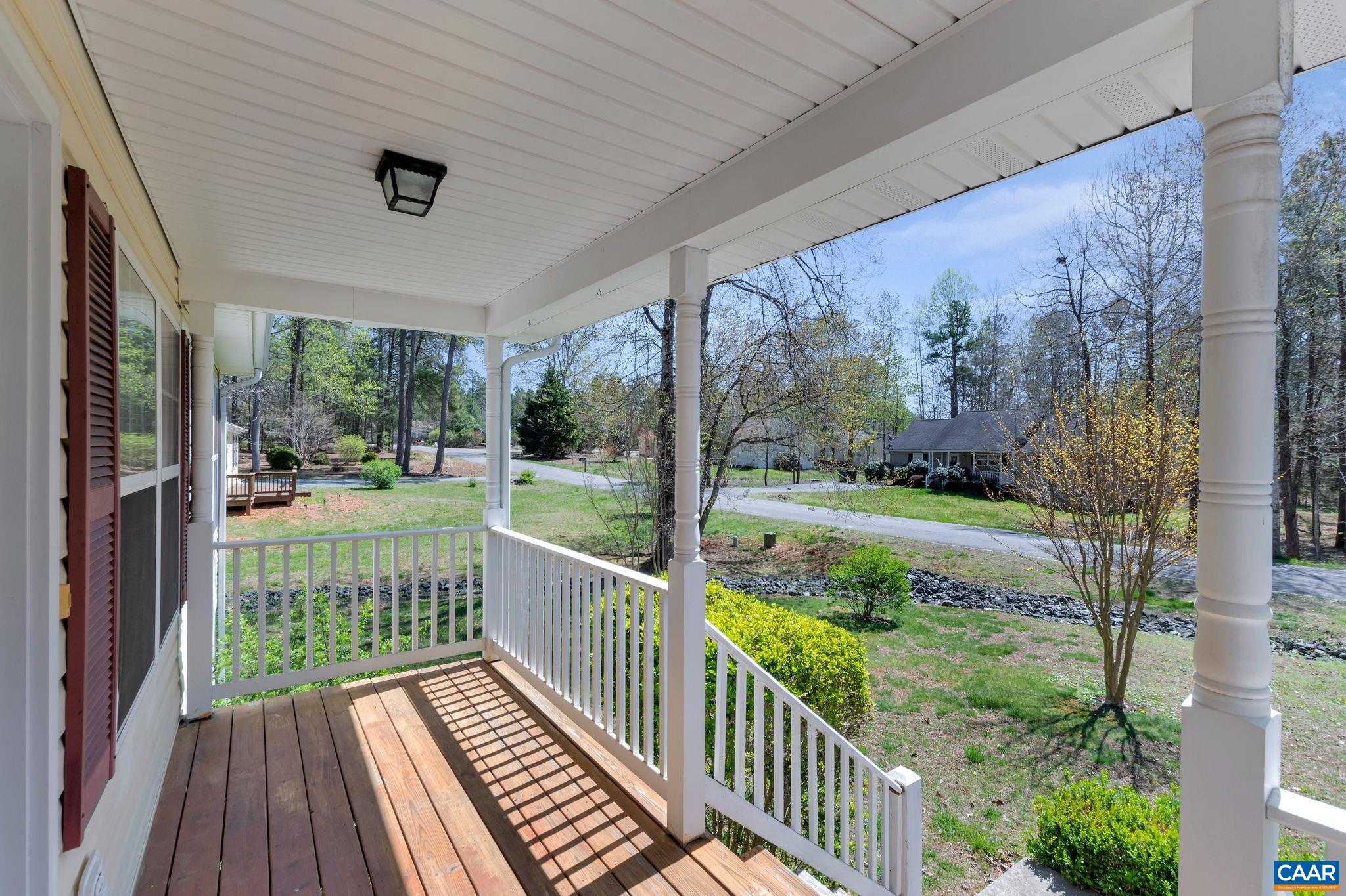 18 Loblolly Road Palmyra, VA 22963 - Photo 2 of 41 a view of a porch