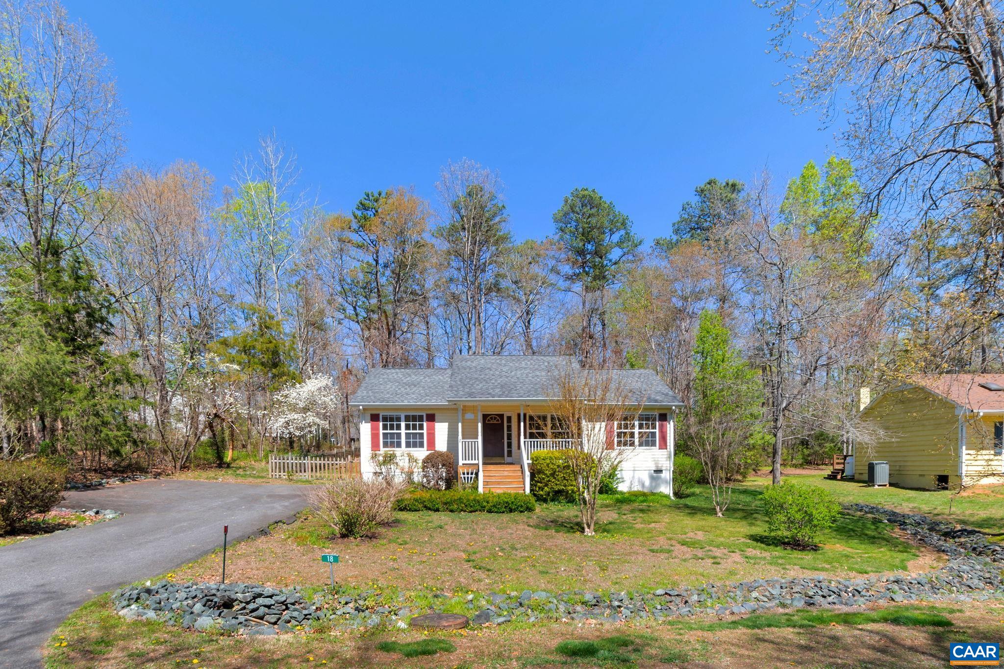 18 Loblolly Road Palmyra, VA 22963 - Photo 30 of 41 a front view of a house with a yard