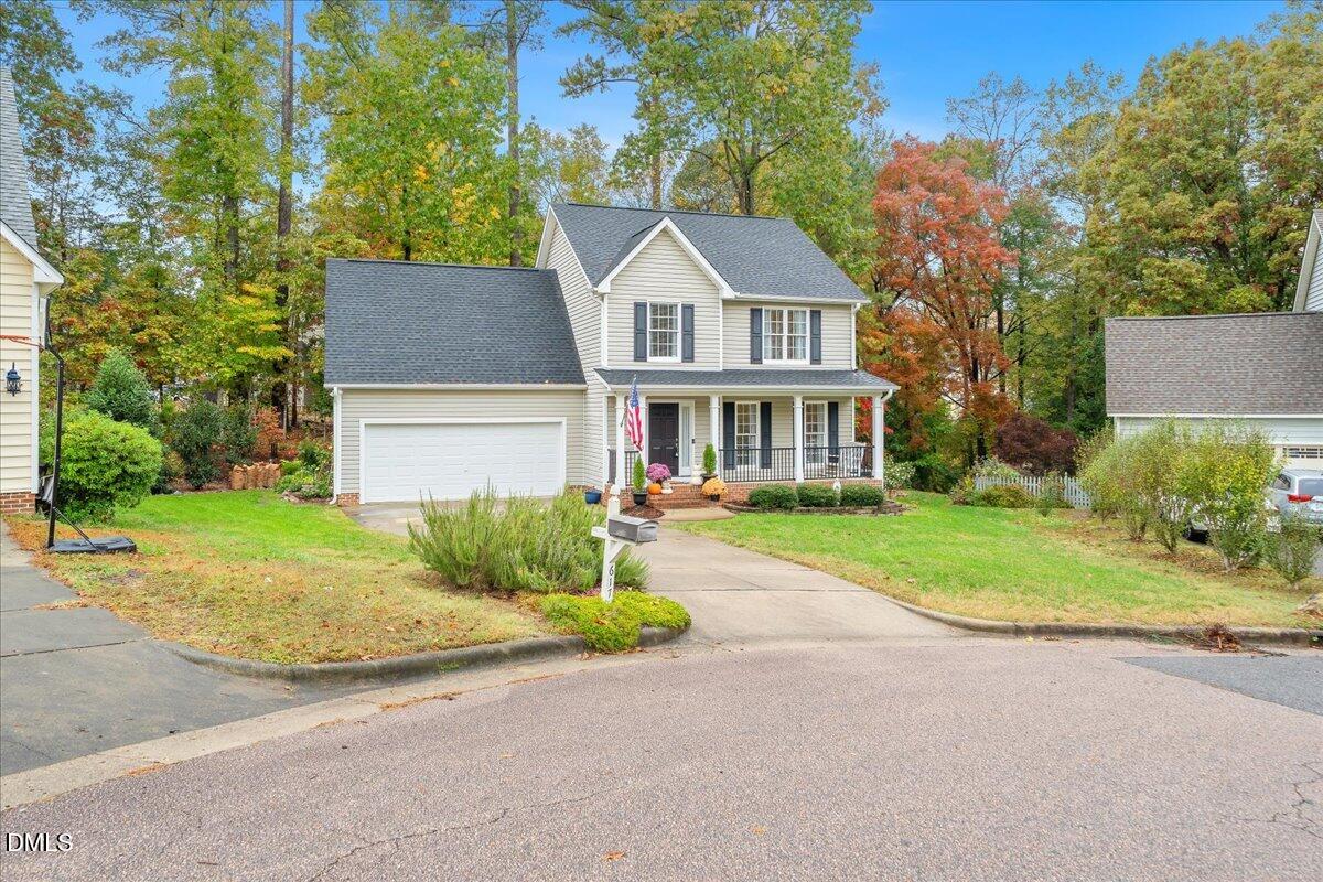 617 Rodney Bay Crossing Wake Forest, NC 27587 - Photo 2 of 36 front view of house with a yard