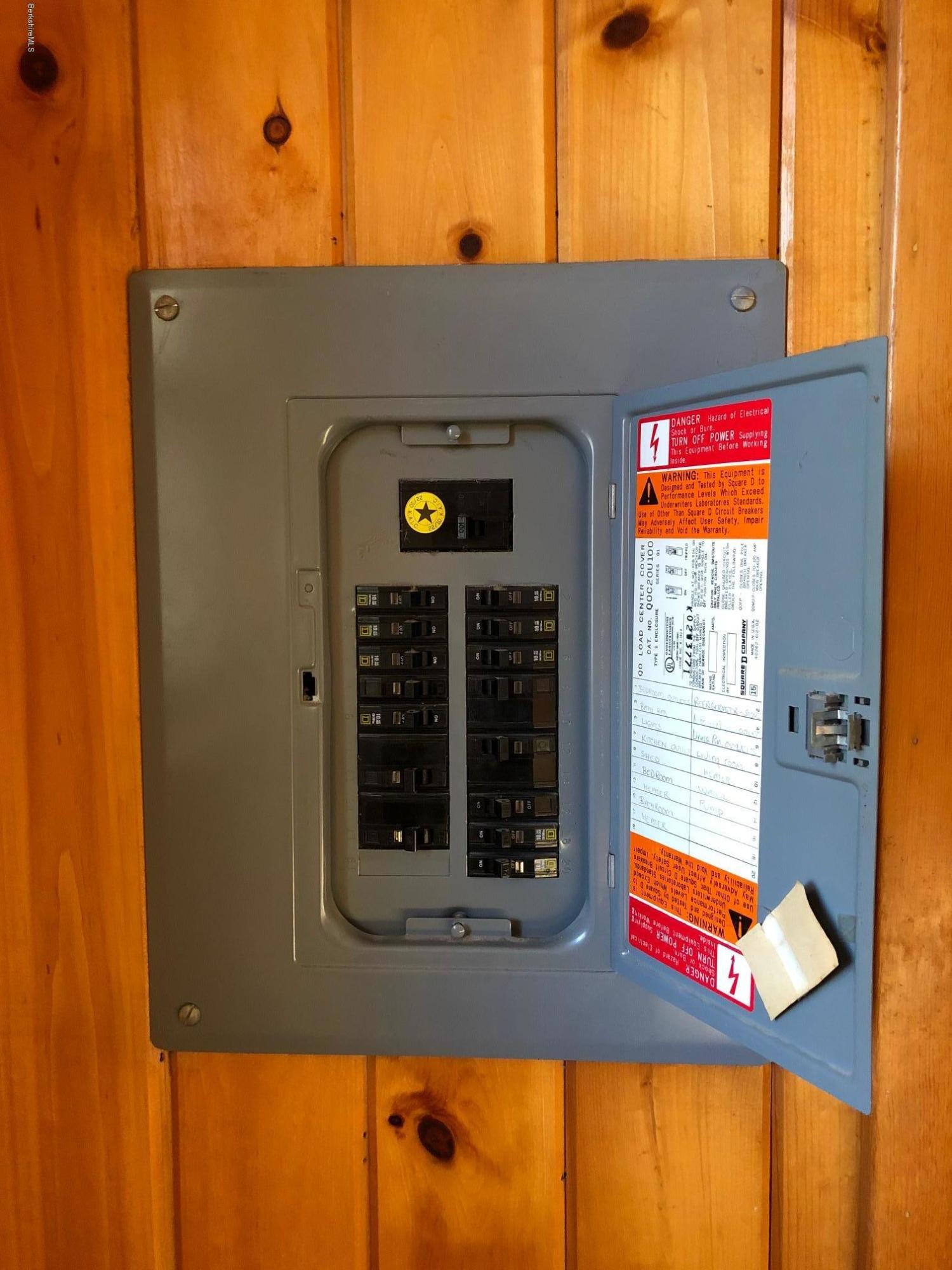 560 South State Road Cheshire, MA 01225 - Photo 18 of 19 Breaker Box