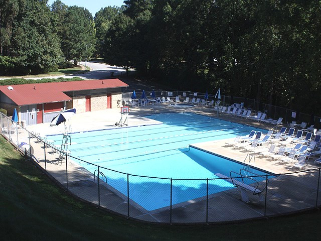2842 Wycliff Road Raleigh, NC 27607 - Photo 30 of 30 Walk to the pool while it's still open and meet your neighbors. Community Pool