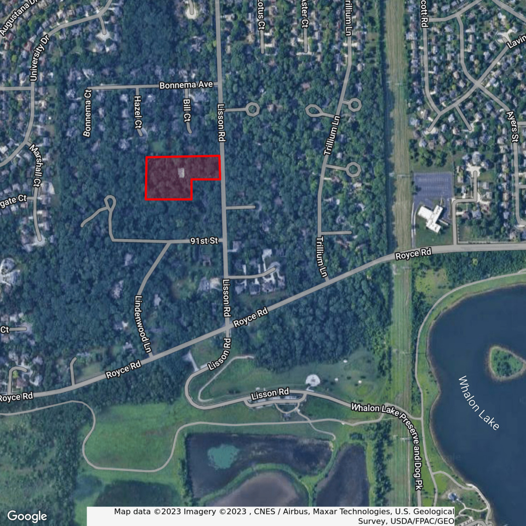 2401 Lisson Road Naperville, IL 60565 - Photo 3 of 5 an aerial view of a residential houses