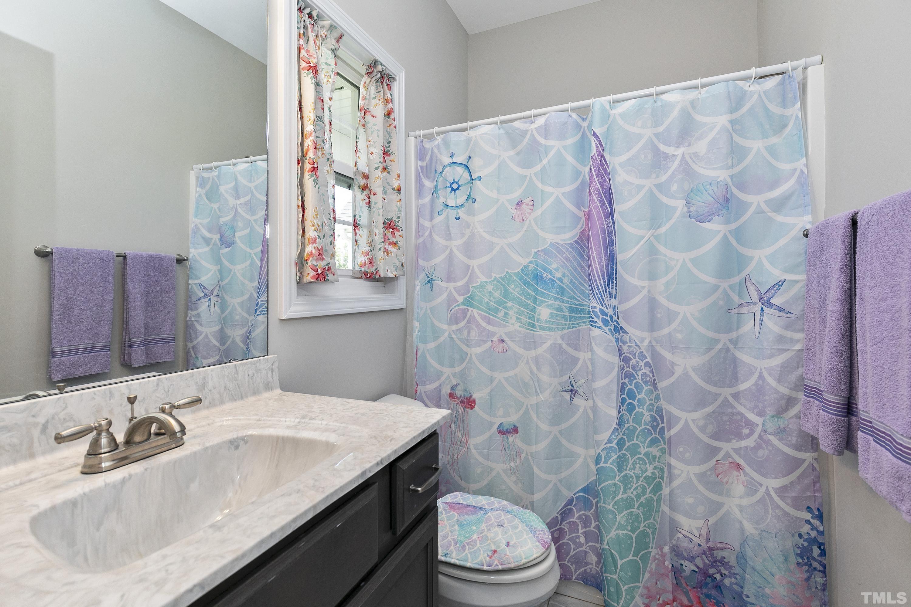 7163 Highway 210 Bunnlevel, NC 28323 - Photo 32 of 54 a bathroom with a sink and mirror with toilet