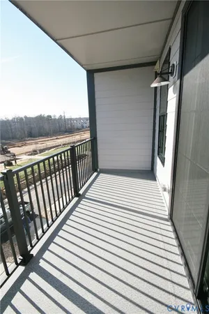 a view of a balcony