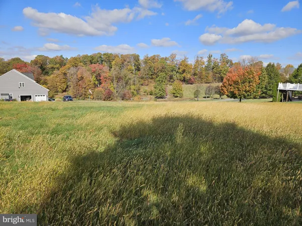 a view of an outdoor space and a yard