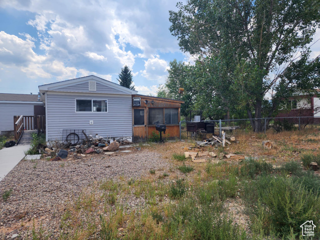 1663 Airport Road Manila, UT 84046 - Photo 30 of 36 Back of the home and covered patio