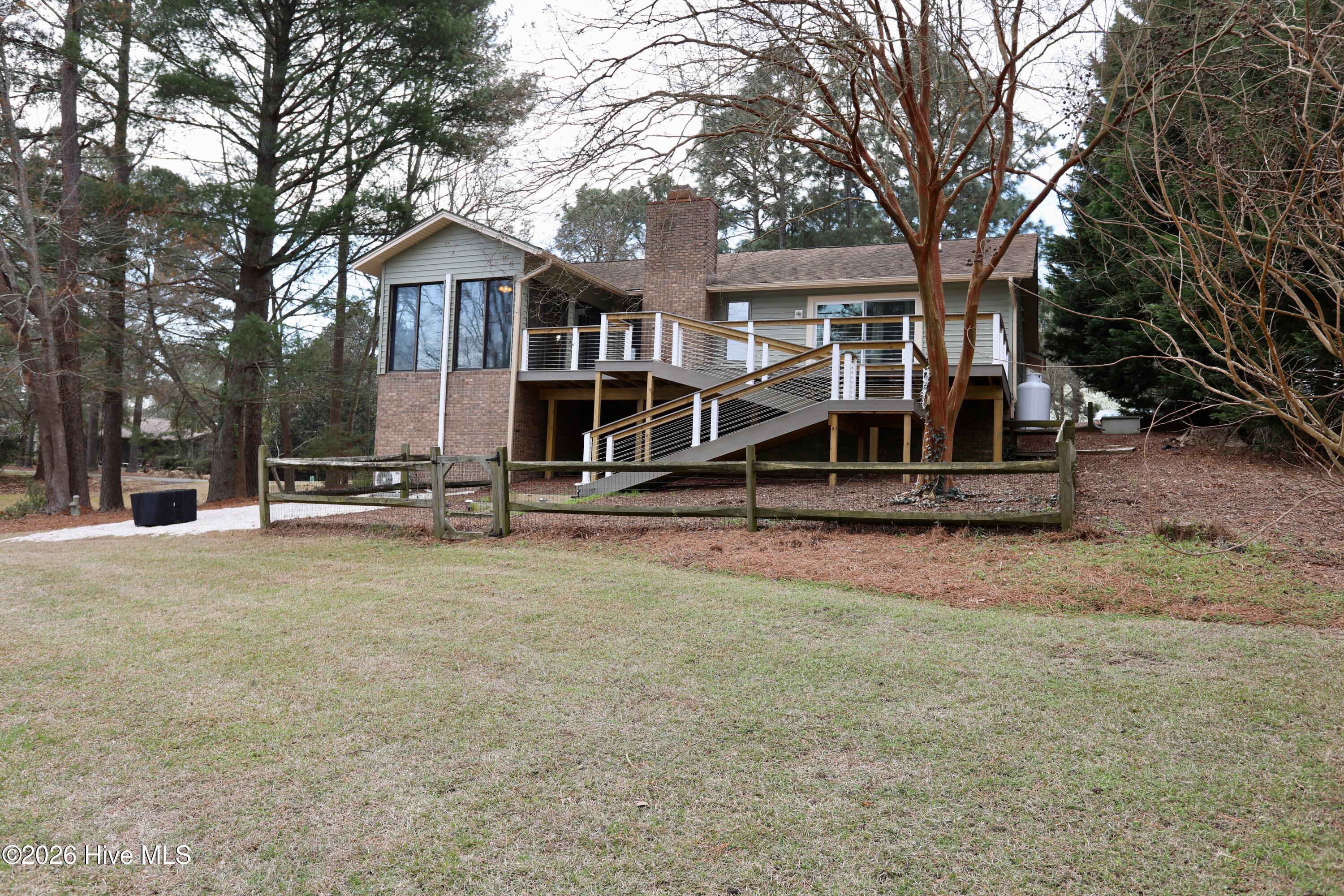 116 Shagbark Road West End, NC 27376 - Photo 15 of 89 Rear View of Home