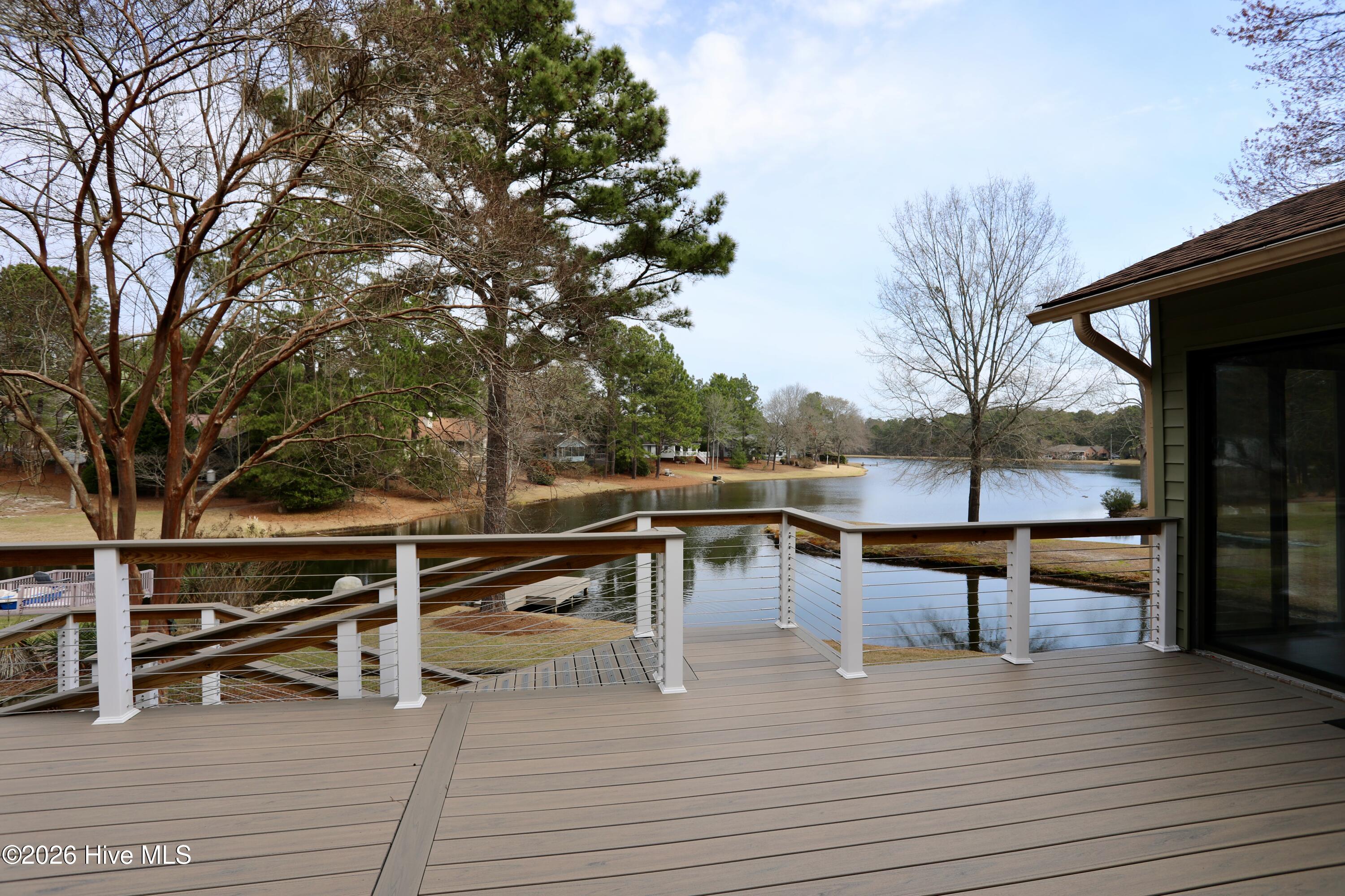 116 Shagbark Road West End, NC 27376 - Photo 9 of 89 Views of Lake from Deck
