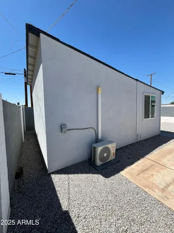 a close view of appliances