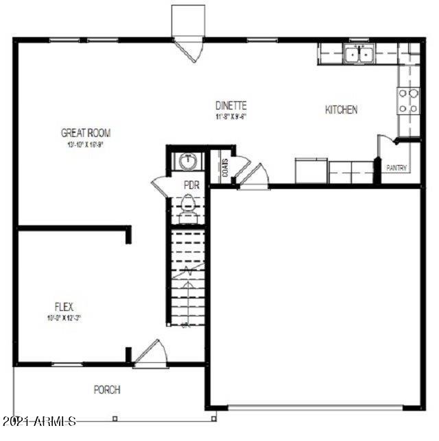 528 Ramar Road Bullhead City, AZ 86442 - Photo 3 of 3 2002 2-Car - Floor Plan - BROCHURE - GRP