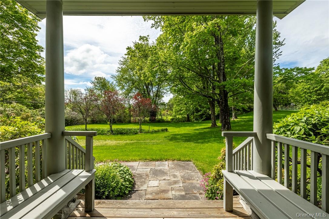 1282 Hollow Road Clinton Corners, NY 12514 - Photo 8 of 34 a view of a deck with a yard