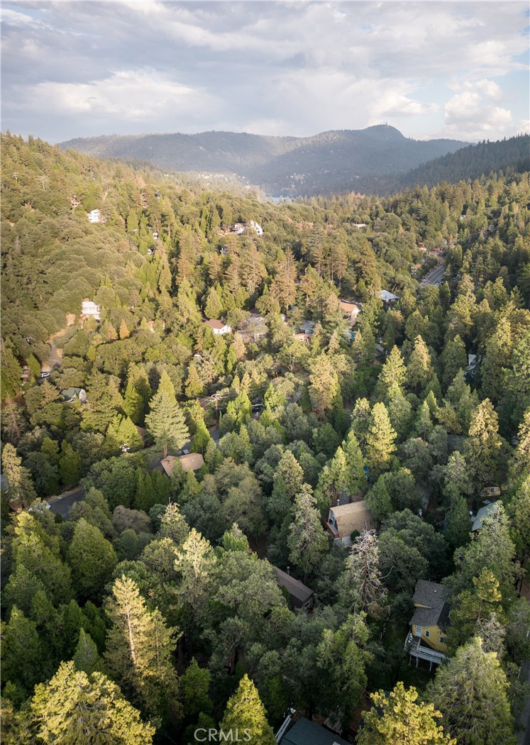 512 Shady Dell Crestline, CA 92325 - Photo 39 of 42 a view of a city with mountains in the background