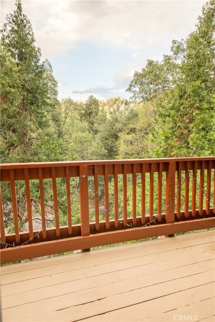 512 Shady Dell Crestline, CA 92325 - Photo 9 of 42 a view of a balcony