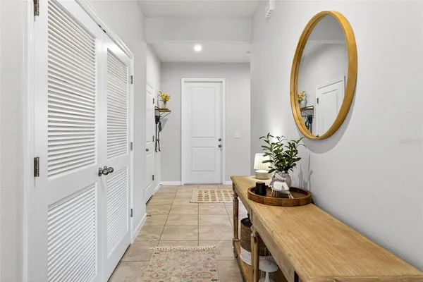 a very nice looking room with a potted plant