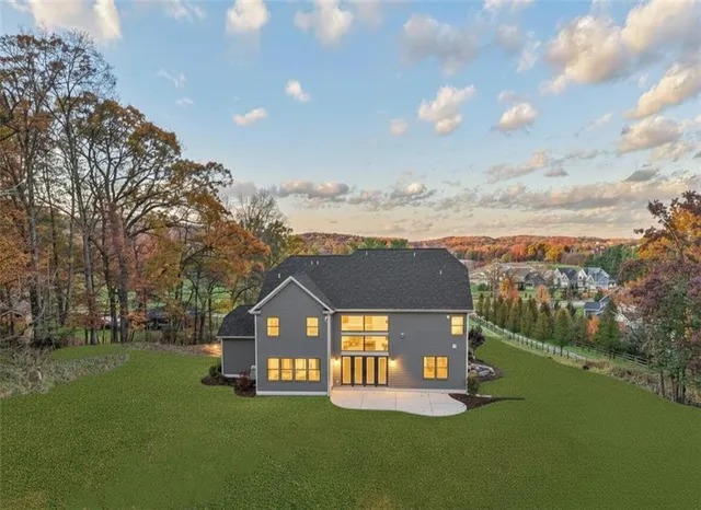 a view of a city with tall buildings