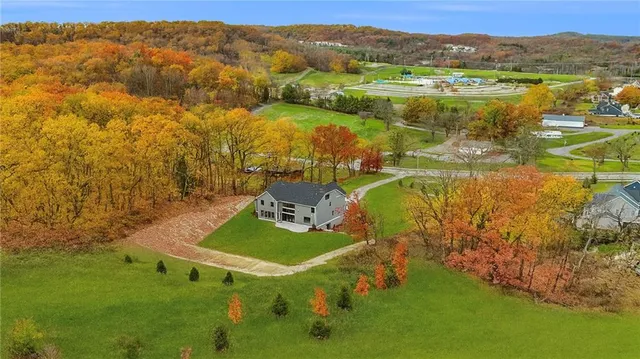 a view of a lake with a mountain in the background