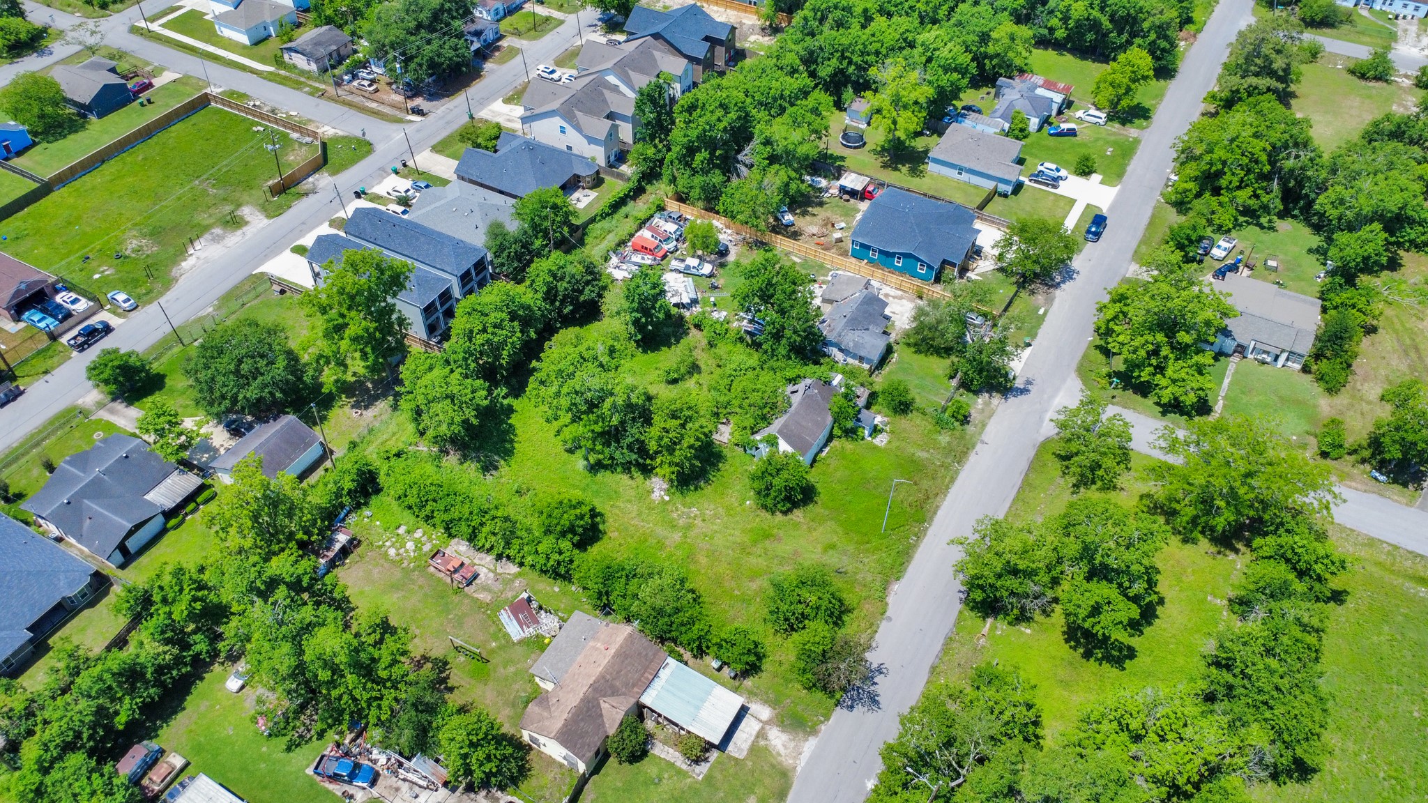 4312 Sunflower Street Houston, TX 77051 - Photo 5 of 45 an aerial view of residential houses with outdoor space and street view