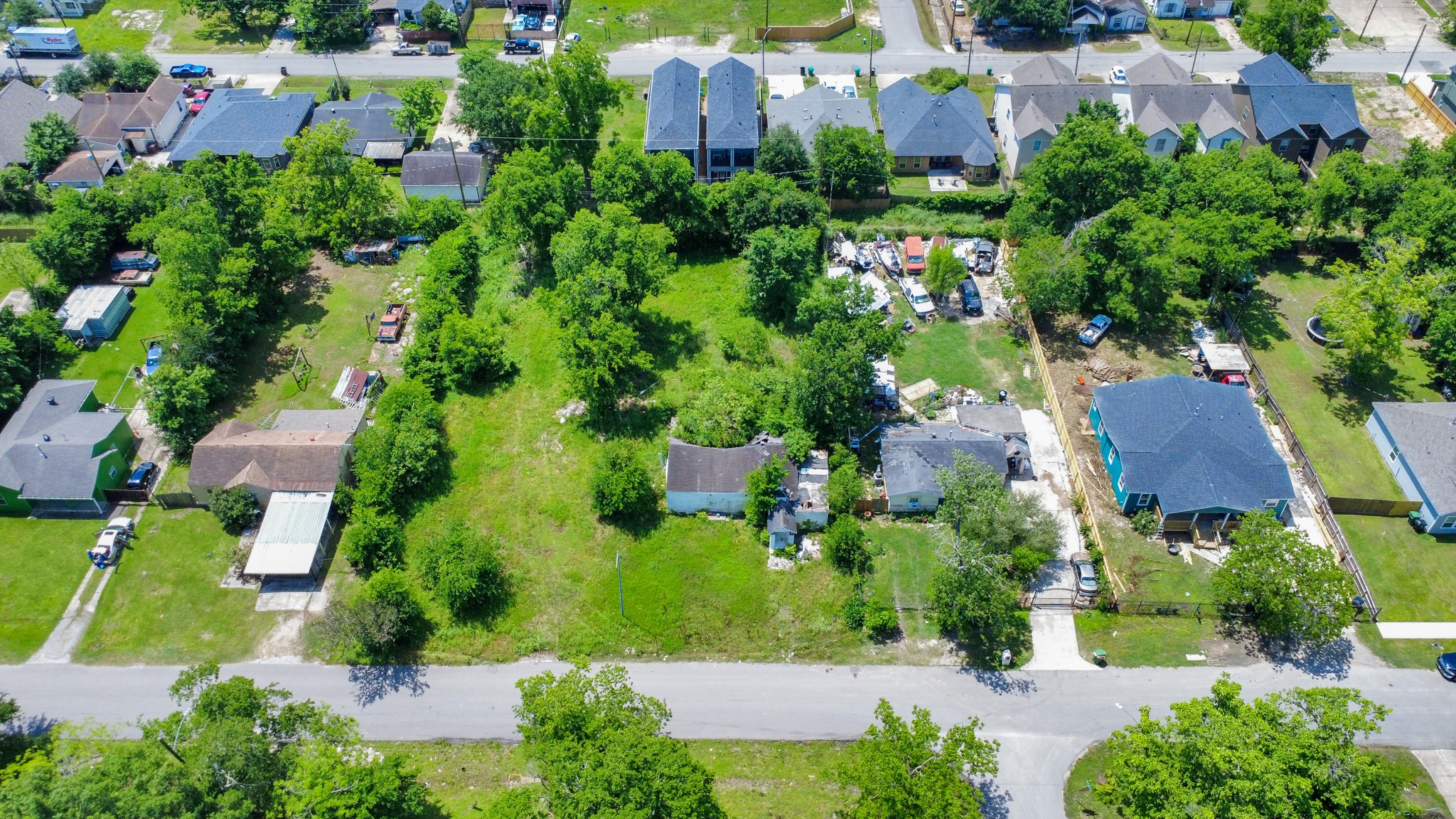 4312 Sunflower Street Houston, TX 77051 - Photo 7 of 45 an aerial view of multiple houses