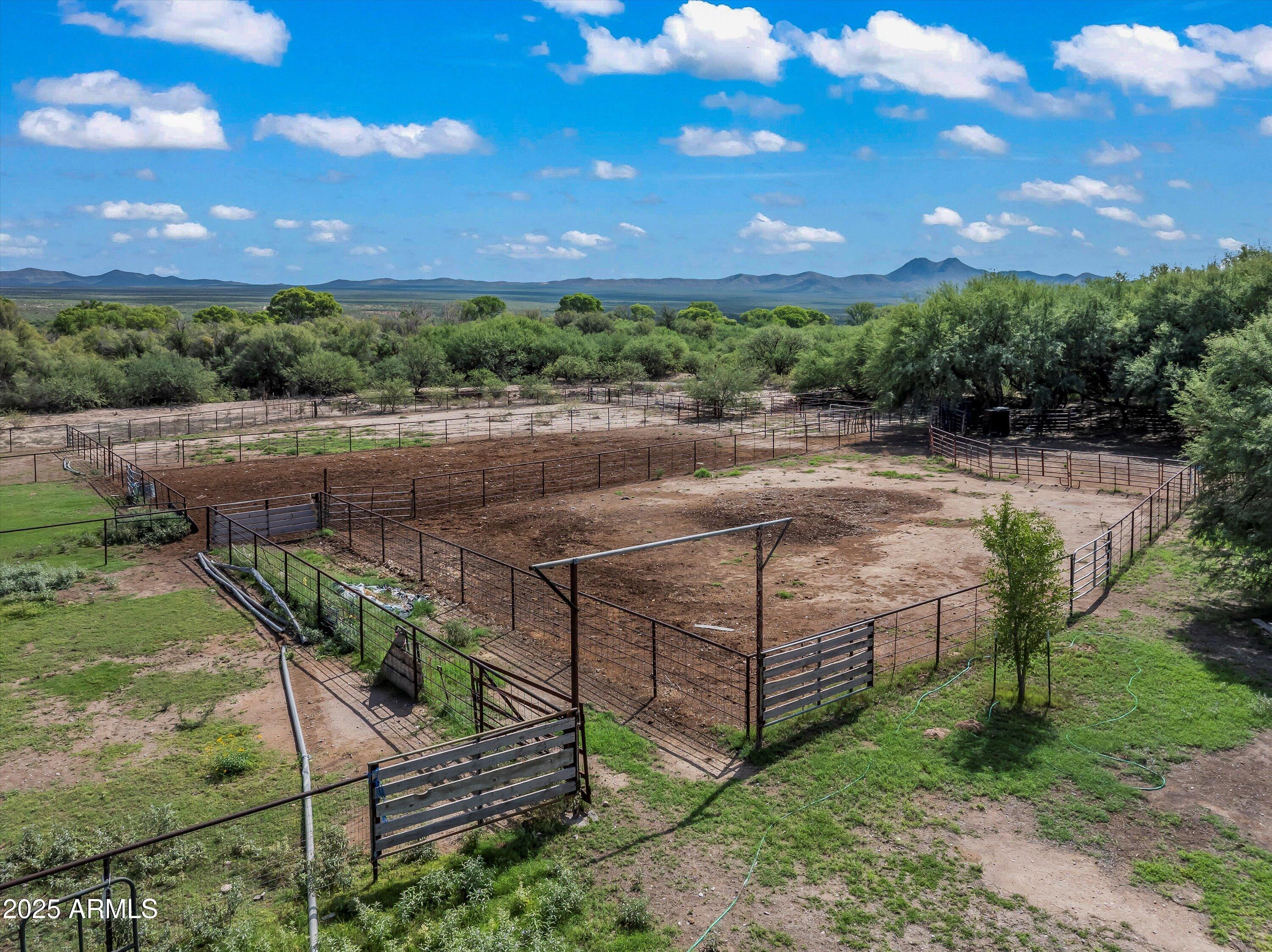 4489 North Ocotillo Road Benson, AZ 85602 - Photo 34 of 60 Aerial View Corral