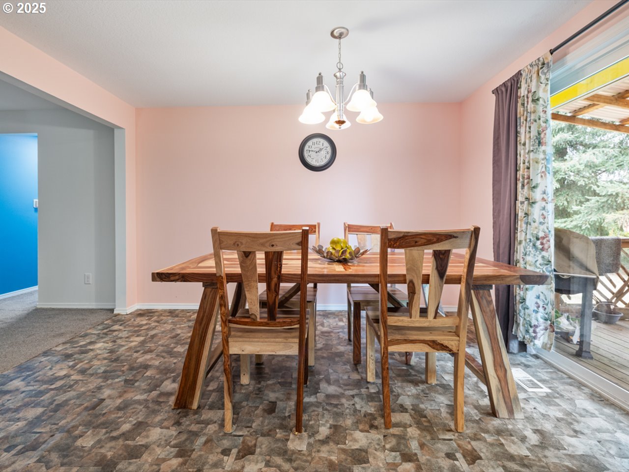 38115 Scravel Hill Road Northeast Albany, OR 97322 - Photo 8 of 46 a view of a dining room with furniture window and outside view