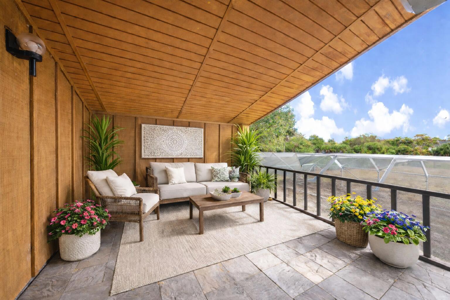 8090 Native Dancer Road East Palm Beach Gardens, FL 33418 - Photo 9 of 26 Balcony