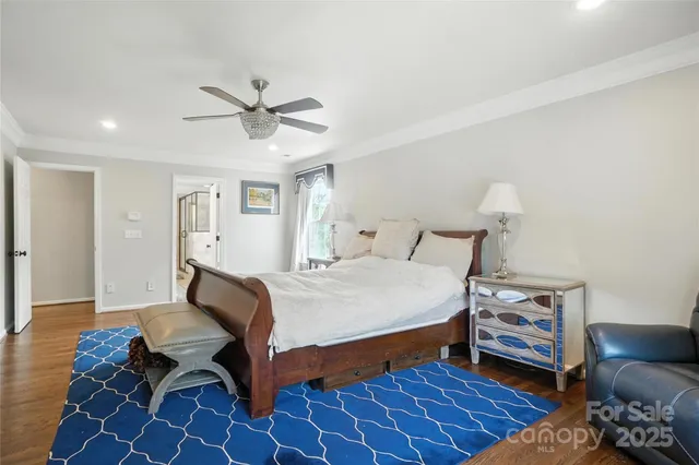 a bed room with a bed and a couch