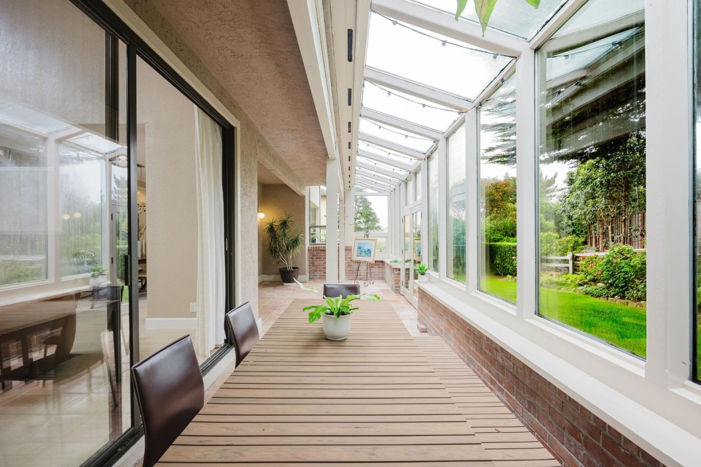 2329 Burning Tree Road Half Moon Bay, CA 94019 - Photo 12 of 35 a lobby with furniture and garden view