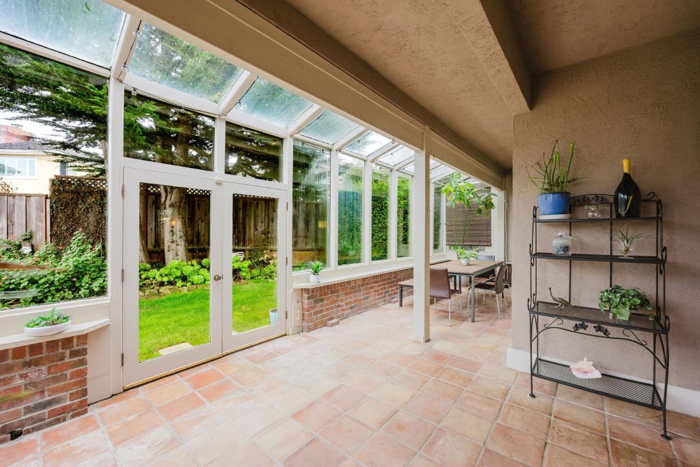 2329 Burning Tree Road Half Moon Bay, CA 94019 - Photo 13 of 35 a building outdoor space with seating space and garden