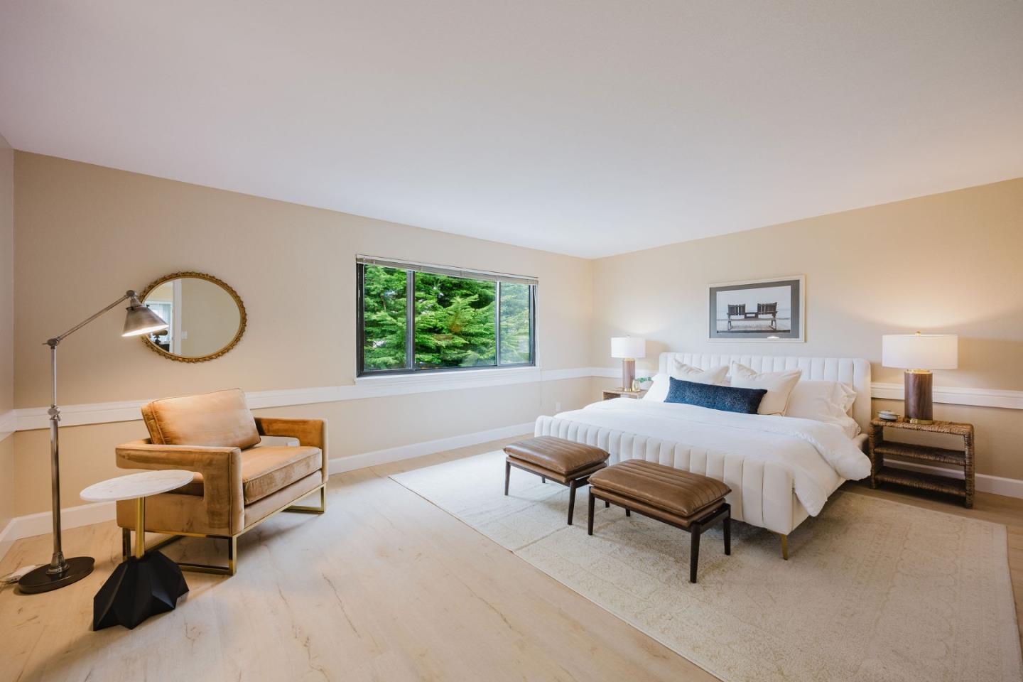 2329 Burning Tree Road Half Moon Bay, CA 94019 - Photo 14 of 35 a bedroom with bed and a window