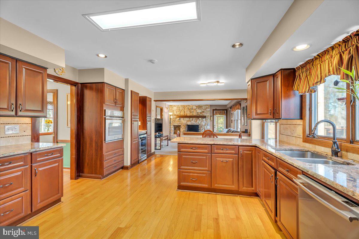 6 Edelweiss Lane Voorhees, NJ 08043 - Photo 12 of 46 a large kitchen with stainless steel appliances lots of counter top space