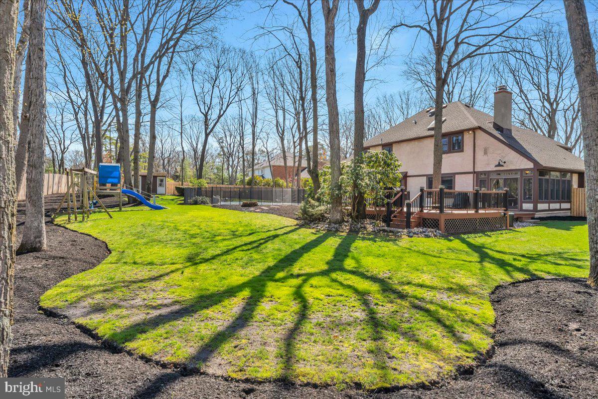 6 Edelweiss Lane Voorhees, NJ 08043 - Photo 36 of 46 a swimming pool with outdoor seating yard and patio