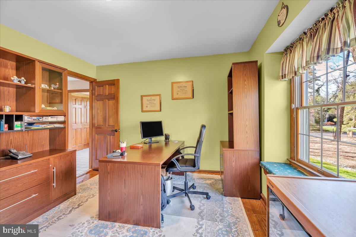 6 Edelweiss Lane Voorhees, NJ 08043 - Photo 7 of 46 a view of a workspace with furniture and a window