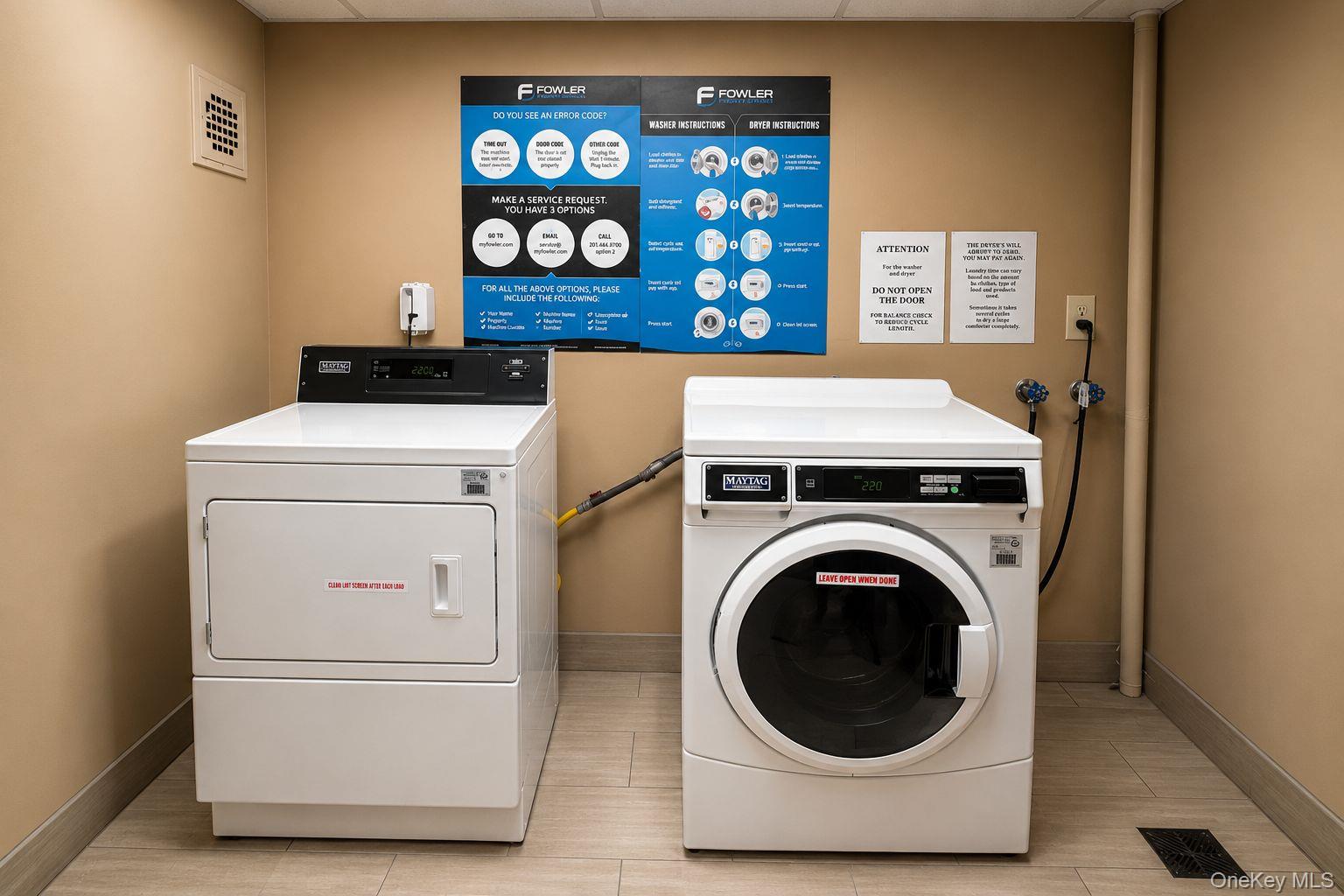 160 Academy Street, Unit 3J Poughkeepsie, NY 12601 - Photo 13 of 14 a utility room with dryer and washer