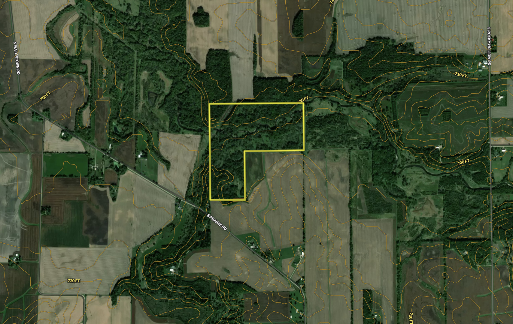 0 South Prairie Road Chana, IL 61015 - Photo 27 of 40 an aerial view of a house