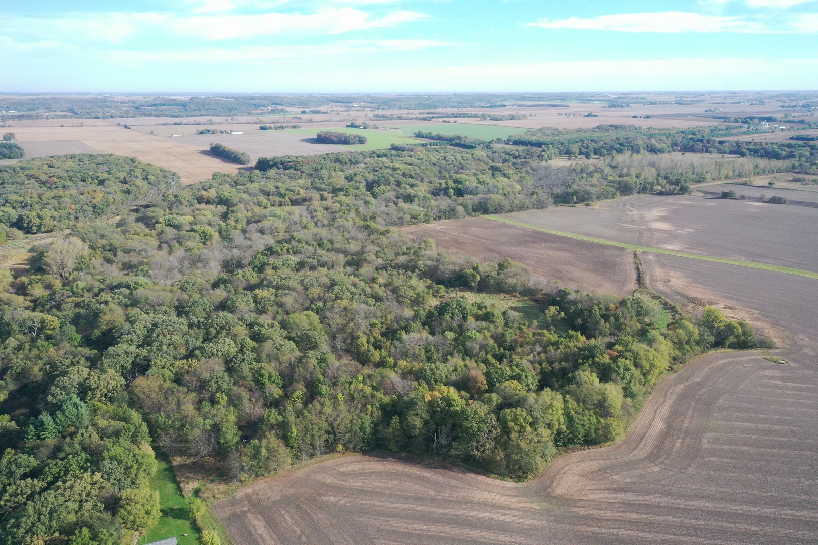 0 South Prairie Road Chana, IL 61015 - Photo 7 of 40 an aerial view of a yard with beach and ocean view