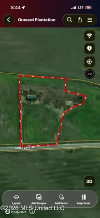 $62,500 | Goose Lake Road, Rolling Fork, MS 39159