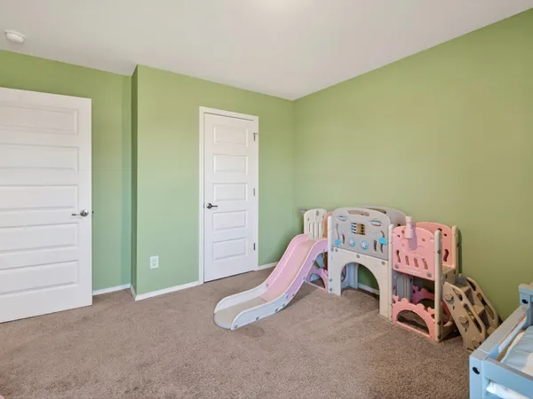 a view of a room with toys