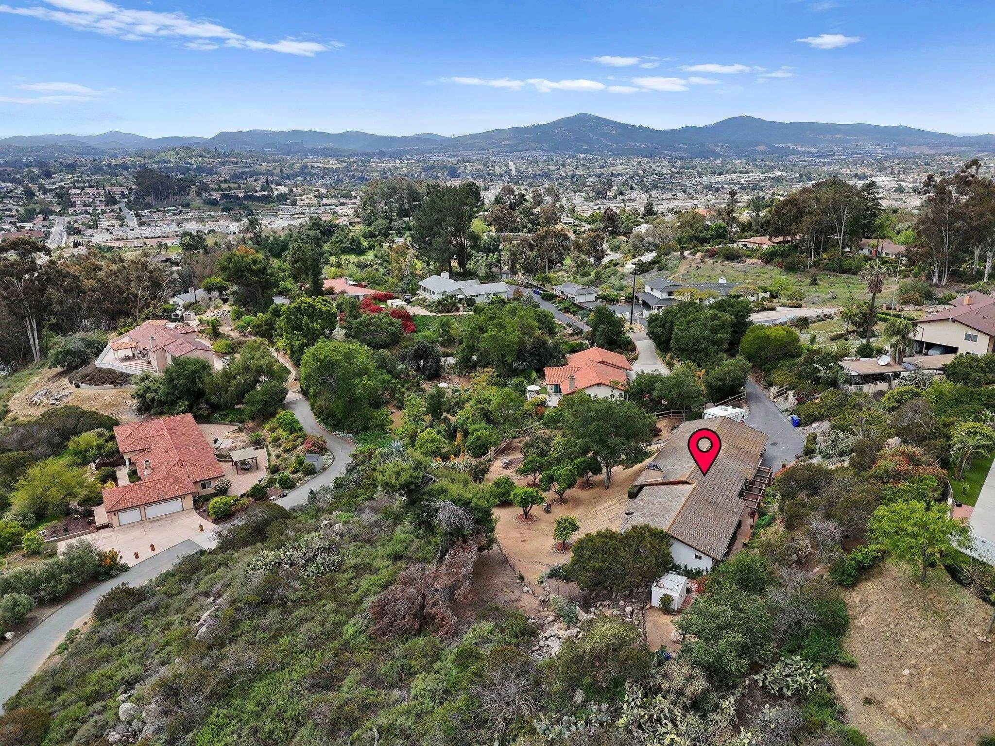 2189 Rockhoff Road Escondido, CA 92026 - Photo 9 of 60 an aerial view of a house with a yard