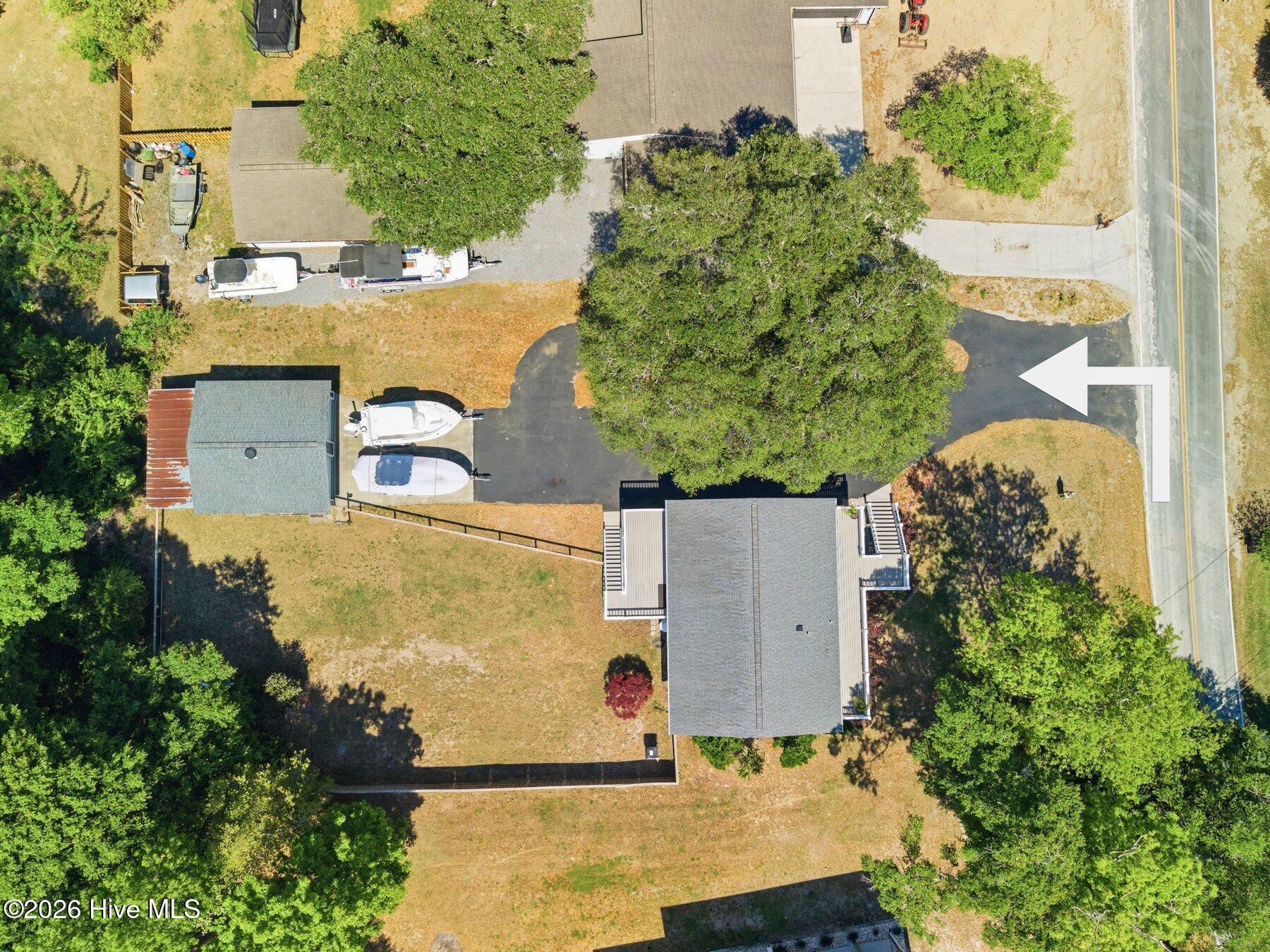710 Hughes Road Hampstead, NC 28443 - Photo 8 of 55 043_710_hughes_road_drone_-2_492