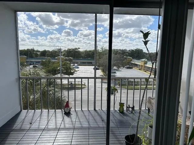 a view of a city from a window