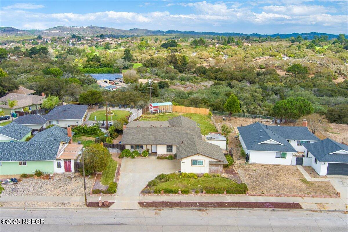 3987 Agena Way Lompoc, CA 93436 - Photo 40 of 40 an aerial view of residential houses with outdoor space and street view
