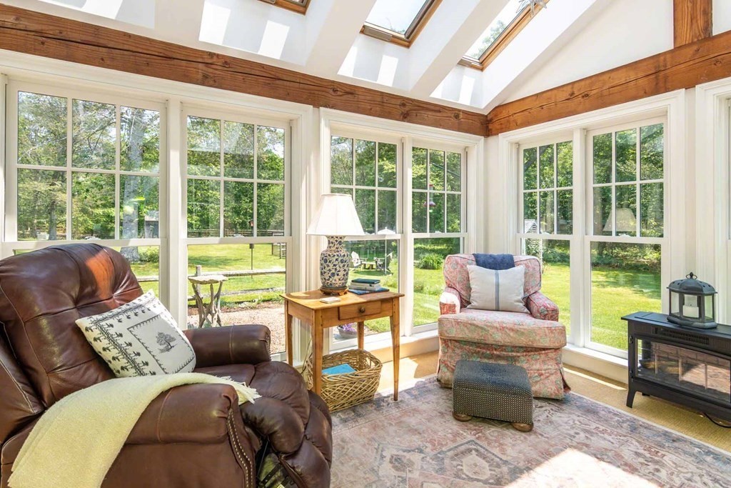23 Indian Hollow Road West Tisbury, MA 02568 - Photo 19 of 42 a living room with furniture and a window
