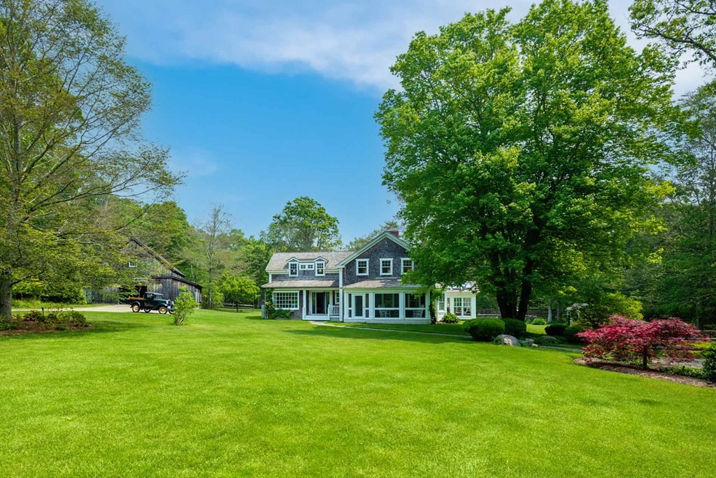 23 Indian Hollow Road West Tisbury, MA 02568 - Photo 42 of 42 a view of a house with a big yard