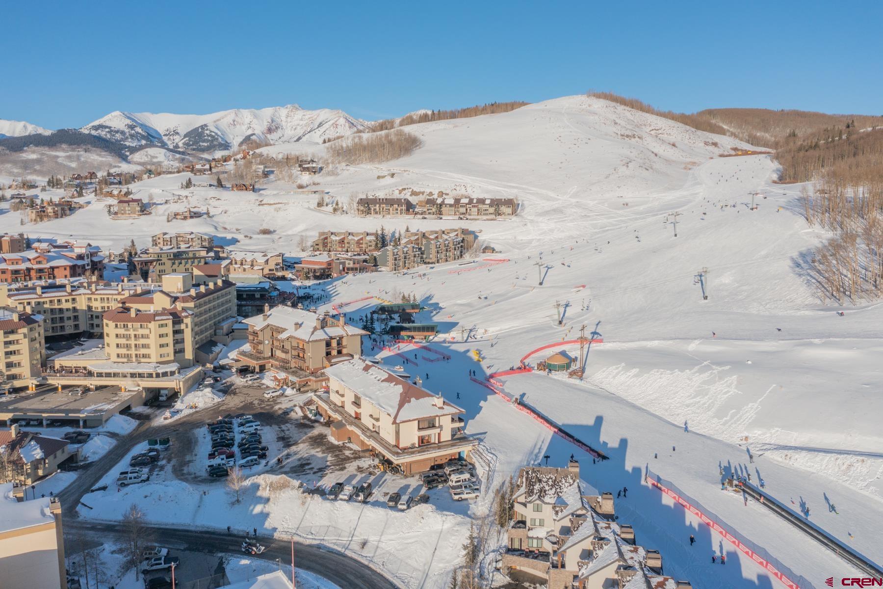 14 Snowmass Road, Unit 301 Crested Butte, CO 81225 - Photo 21 of 35 a view of a snow on the mountain