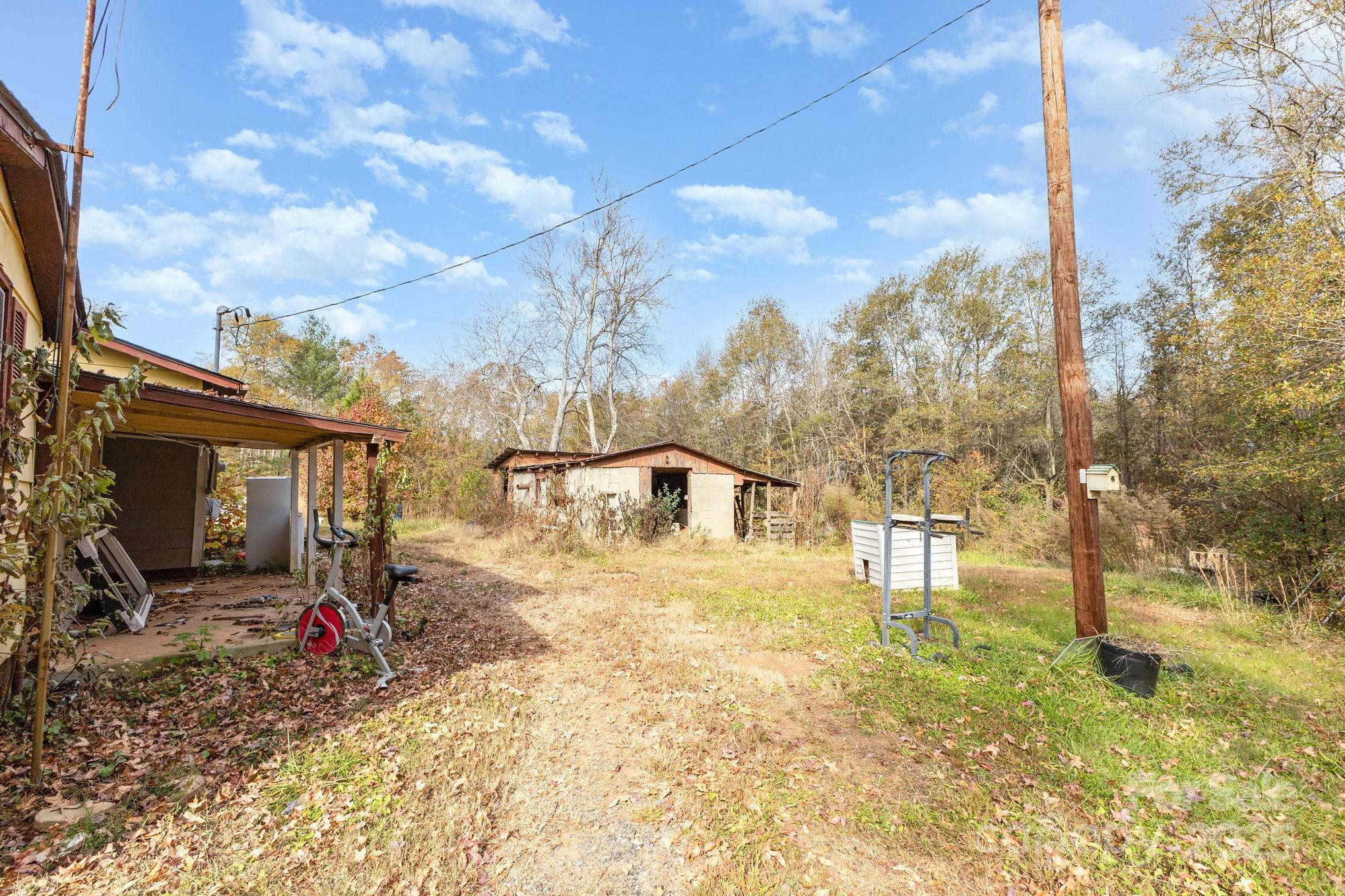 617 Hames Ridge Road Mooresboro, NC 28114 - Photo 18 of 20 a view of a house with a snow