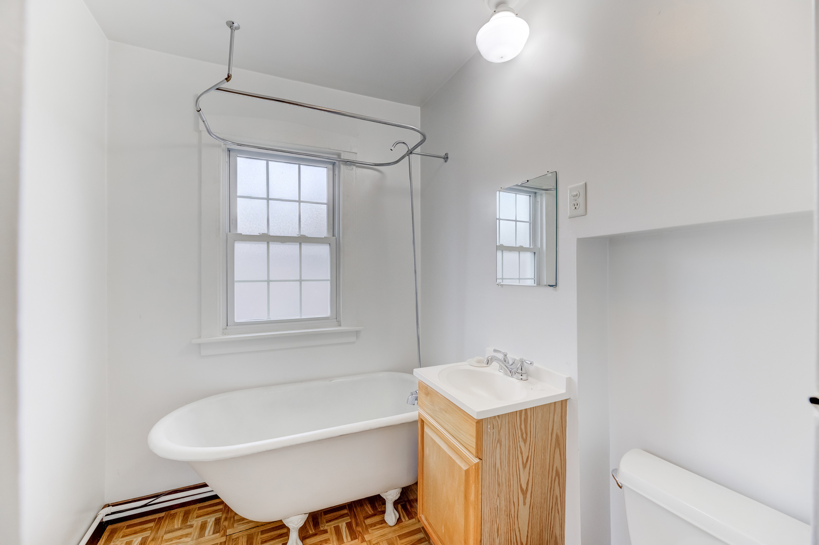 4018 North Whipple Street Chicago, IL 60618 - Photo 20 of 25 a bathroom with a sink toilet and shower