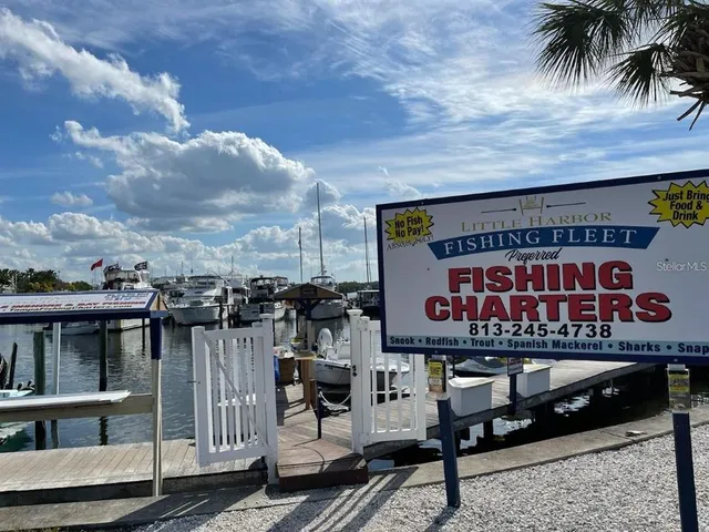 a view of a lake with a big yard and potted plants